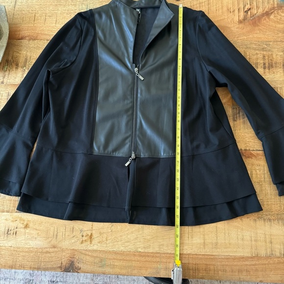 Taking  Shape Amorous Velvet Crush Black Plus Size Jacket Size Medium - Picture 12 of 16